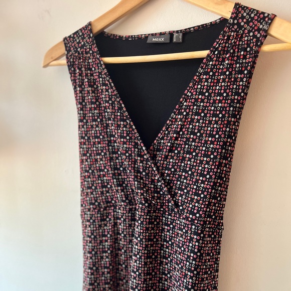 Mexx Vintage Maxi Tie Back Dress L - Picture 5 of 15